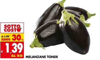 Tigros MELANZANE TONDE offerta