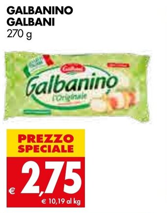 Tigros GALBANINO GALBANI 270 g offerta