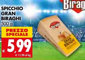 SPICCHIO GRAN BIRAGHI 500 g