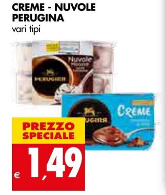 Tigros CREME - NUVOLE PERUGINA offerta