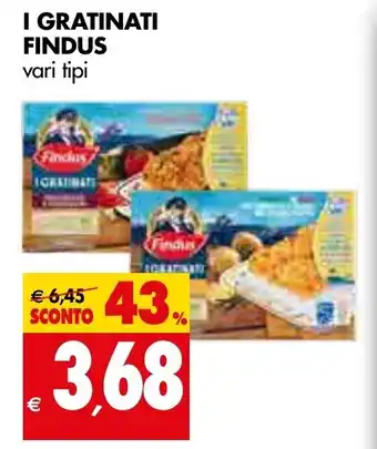 Tigros I GRATINATI FINDUS offerta