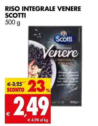 Tigros RISO INTEGRALE VENERE SCOTTI 500 g offerta
