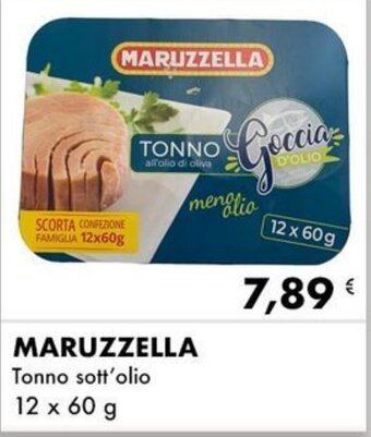 Iper Tosano MARUZZELLA Tonno sott'olio 12 x 60 g offerta