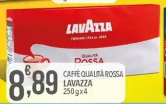 Iper Nonna Isa CAFFÈ QUALITÀ ROSSA LAVAZZA 250gx4 offerta