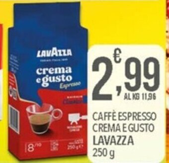 Iper Nonna Isa CAFFÈ ESPRESSO CREMA E GUSTO LAVAZZA 250 g offerta