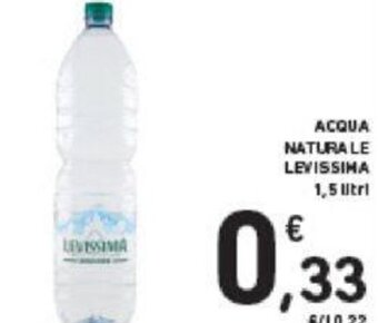 Conad ACQUA NATURALE LEVISSIMA 1,5 Litri offerta