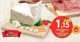 Vivo Supermercati GORGONZOLA DOP CÀ DEL GUSTO offerta