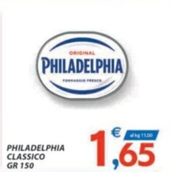 Vivo Supermercati PHILADELPHIA CLASSICO GR 150 offerta