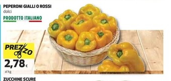 Coop Peperoni gialli o rossi offerta