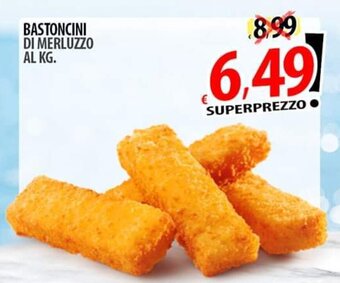 Il Genio Supermercato BASTONCINI DI MERLUZZO offerta