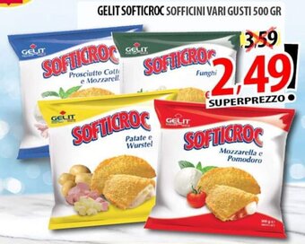 Il Genio Supermercato GELIT SOFTICROC SOFFICINI VARI GUSTI 500 GR offerta