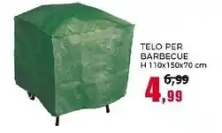 Happy Casa Telo per barbecue verde - 150x70cm offerta