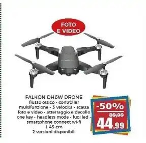 Happy Casa Drone radiocomandato falcon dh6w offerta