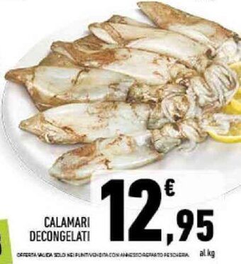 Conad CALAMARI DECONGELATI offerta