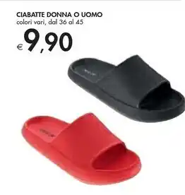 Bennet Ciabatte donna o uomo offerta