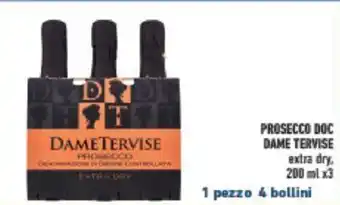 Conad PROSECCO DOC DAME TERVISE 200 ml.x3 offerta