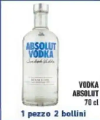 Conad ABSOLUT VODKA 70 cl offerta