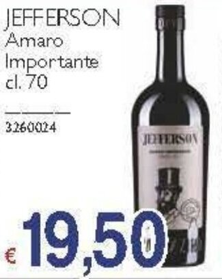 JEFFERSON Amaro Importante cl. 70
