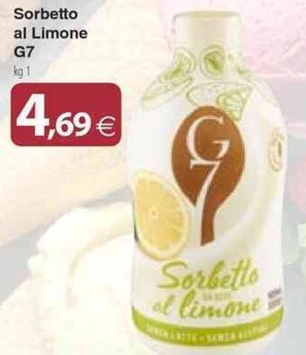 Sorbetto al Limone G7 kg 1