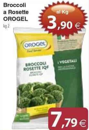 Docks Cash&Carry Broccoli a Rosette OROGEL kg 2 offerta