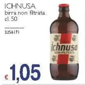 ICHNUSA birra non filtrata cl. 50