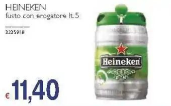 HEINEKEN fusto con erogatore It. 5