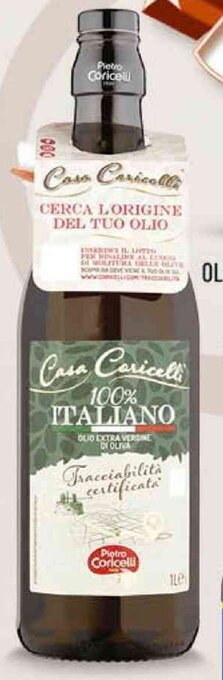 Conad OLIO EXTRA VERGINE DI OLIVA 100% ITALIANO PIETRO CORICELLI 1 L offerta