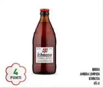Conad BIRRA AMERA LIMPIDA ICHNUSA 45 cl offerta