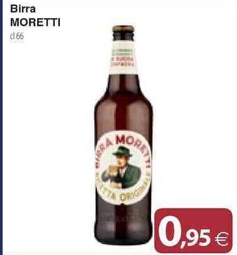 Docks Cash&Carry Birra MORETTI cl 66 offerta