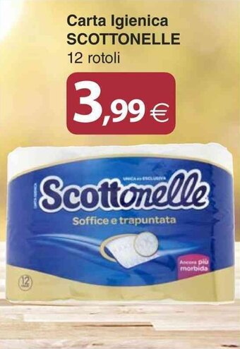 Docks Cash&Carry Carta Igienica SCOTTONELLE 12 rotoli offerta