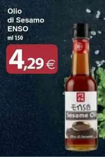 Docks Cash&Carry Olio di Sesamo ENSO mi 150 offerta