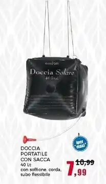 Happy Casa Doccia solare da esterno 40 litri offerta