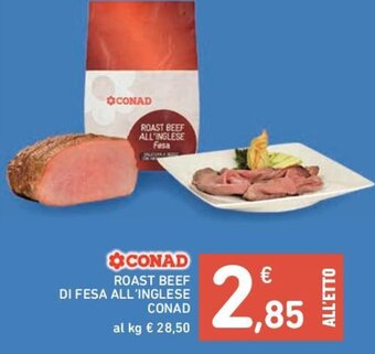 Conad ROAST BEEF ALL'INGLESE Conad offerta