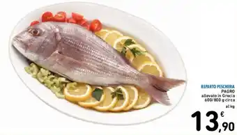 Conad PAGRO allevato in Grecia 600/800 g circa al kg offerta