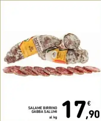 Conad SALAME BIRRINO GABBA SALUMI offerta