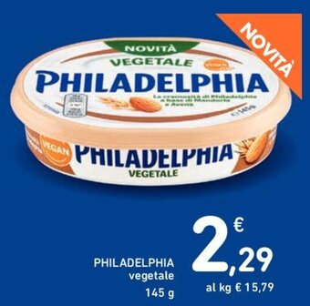 Conad PHILADELPHIA vegetale 145 g offerta