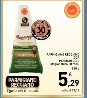 Conad PARMIGIANO REGGIANO DOP PARMIGIANO 250 g offerta