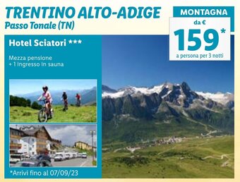 Lidl TRENTINO ALTO-ADIGE Passo Tonale (TN) offerta