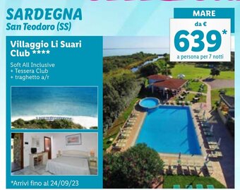 Lidl SARDEGNA San Teodoro (SS) offerta