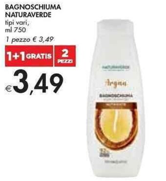 Bennet BAGNOSCHIUMA NATURAVERDE tipi vari, ml 750 offerta