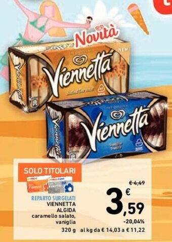 Conad VIENNETTA ALGIDA 320 g offerta