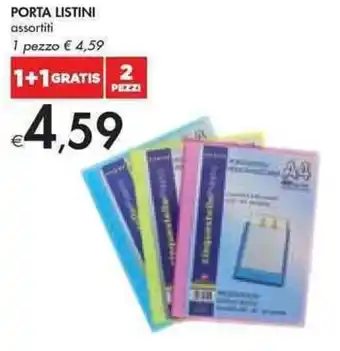 Bennet PORTA LISTINI assortiti offerta