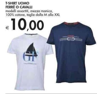T-SHIRT UOMO FERRÈ O CAVALLI