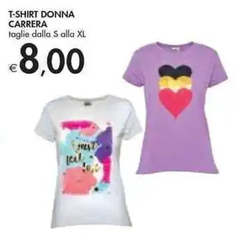 Bennet T-SHIRT DONNA CARRERA offerta