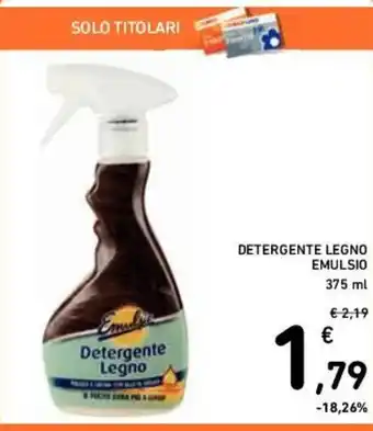 DETERGENTE LEGNO EMULSIO 375 ml