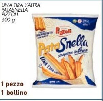 Conad UNA TIRA L'ALTRA PATASNELLA PIZZOLI 600 g offerta