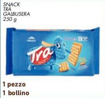 Conad SNACK TRA GALBUSERA 250 g offerta