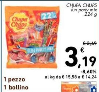 Conad CHUPA CHUPS fun party mix 224 g offerta