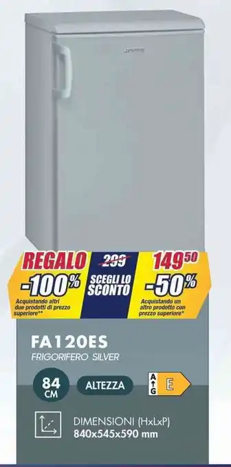 Trony FRIGORIFERO SILVER offerta
