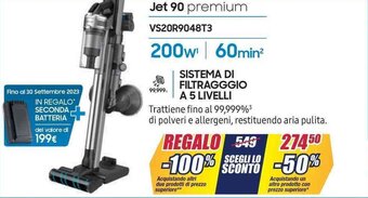 Trony Jet 90 premium VS20R9048T3 offerta